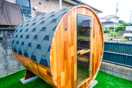 バレルサウナあります！