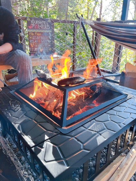 焚火もBBQも本格キット