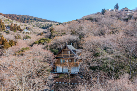 木々に囲まれた自然豊かな環境です。